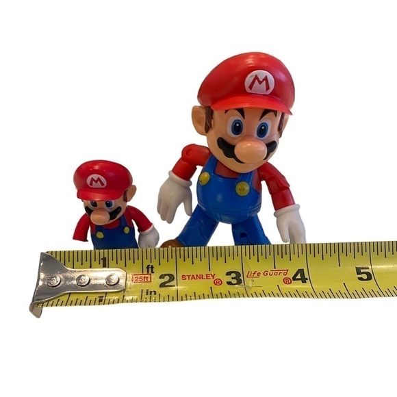 Nintendo Super Mario Bros. Action Figures Posable Collectible Toy - Picture 11 of 11